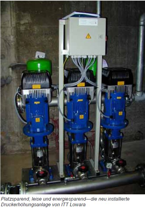 Lowara Druckerhöhungsanlagen